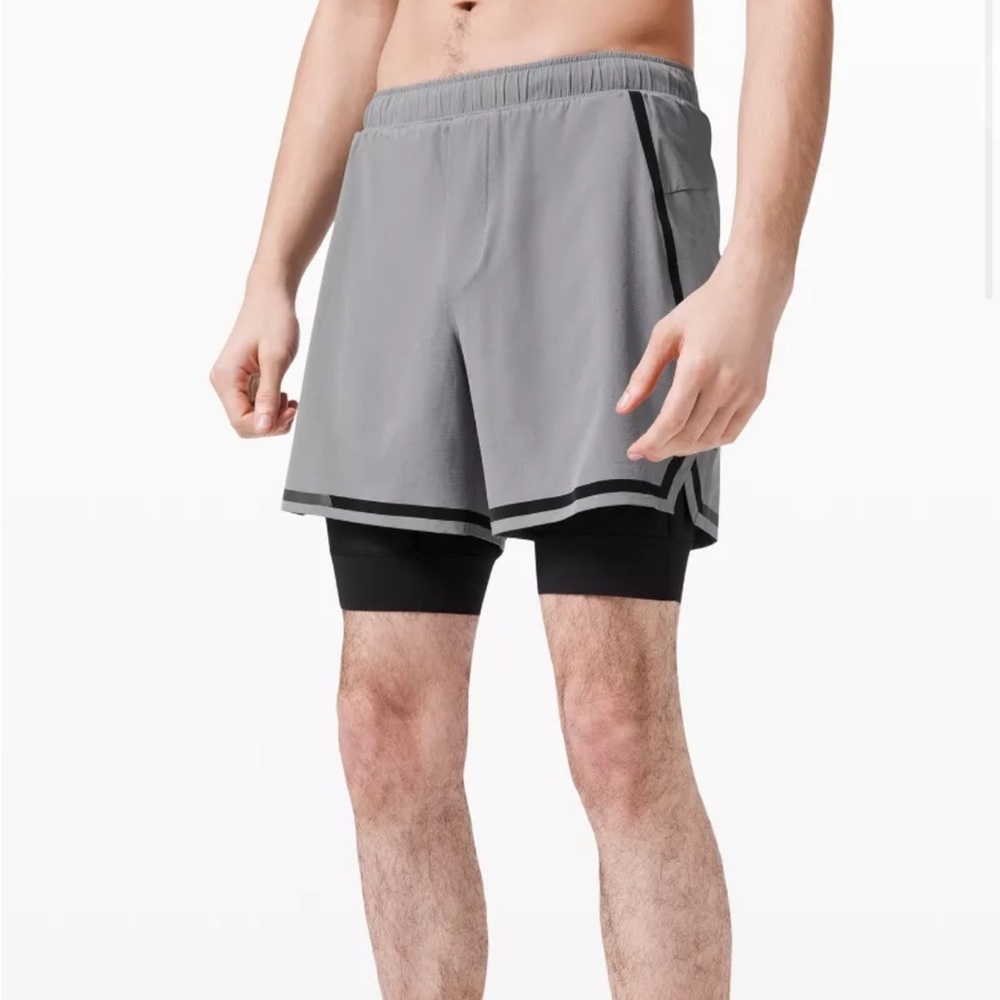 Lululemon Men’s Surge Short Bold Lines